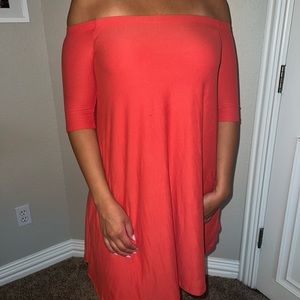 Coral Sundress